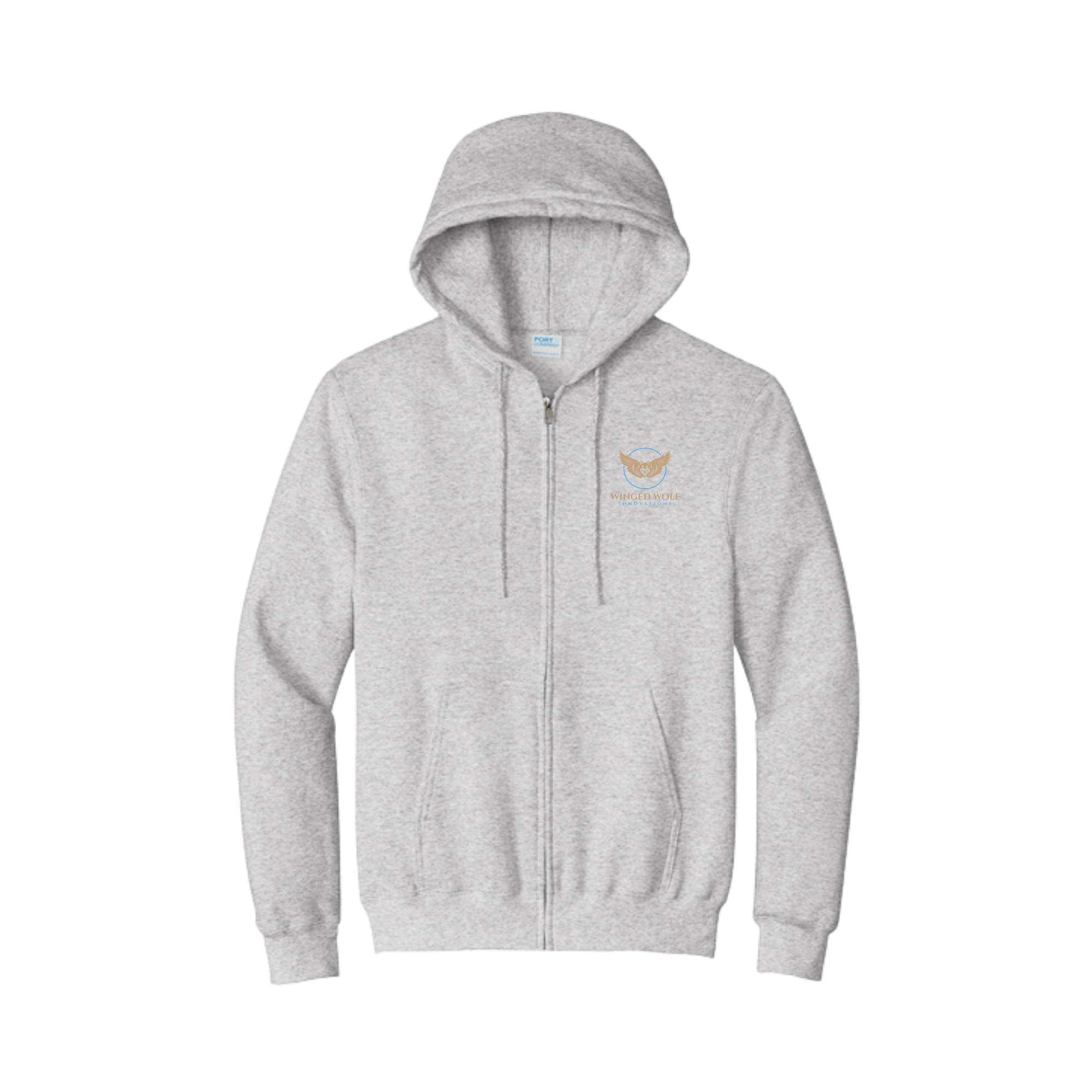 Port & Co™ Essential Fleece Full-Zip Hooded Sweatshirt