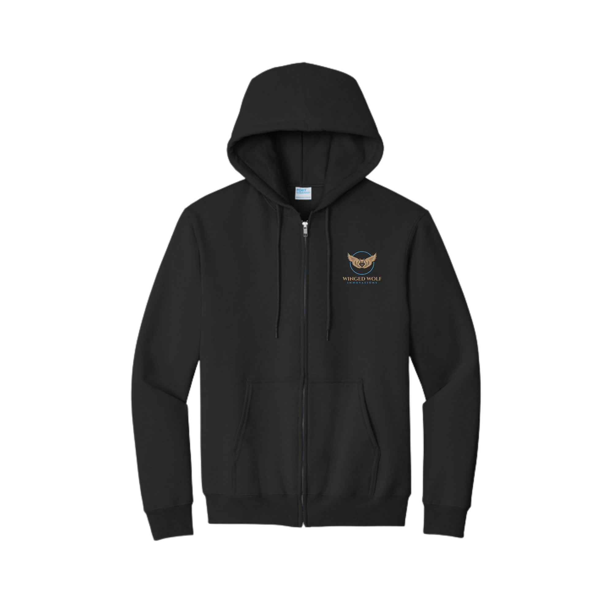 Port & Co™ Essential Fleece Full-Zip Hooded Sweatshirt