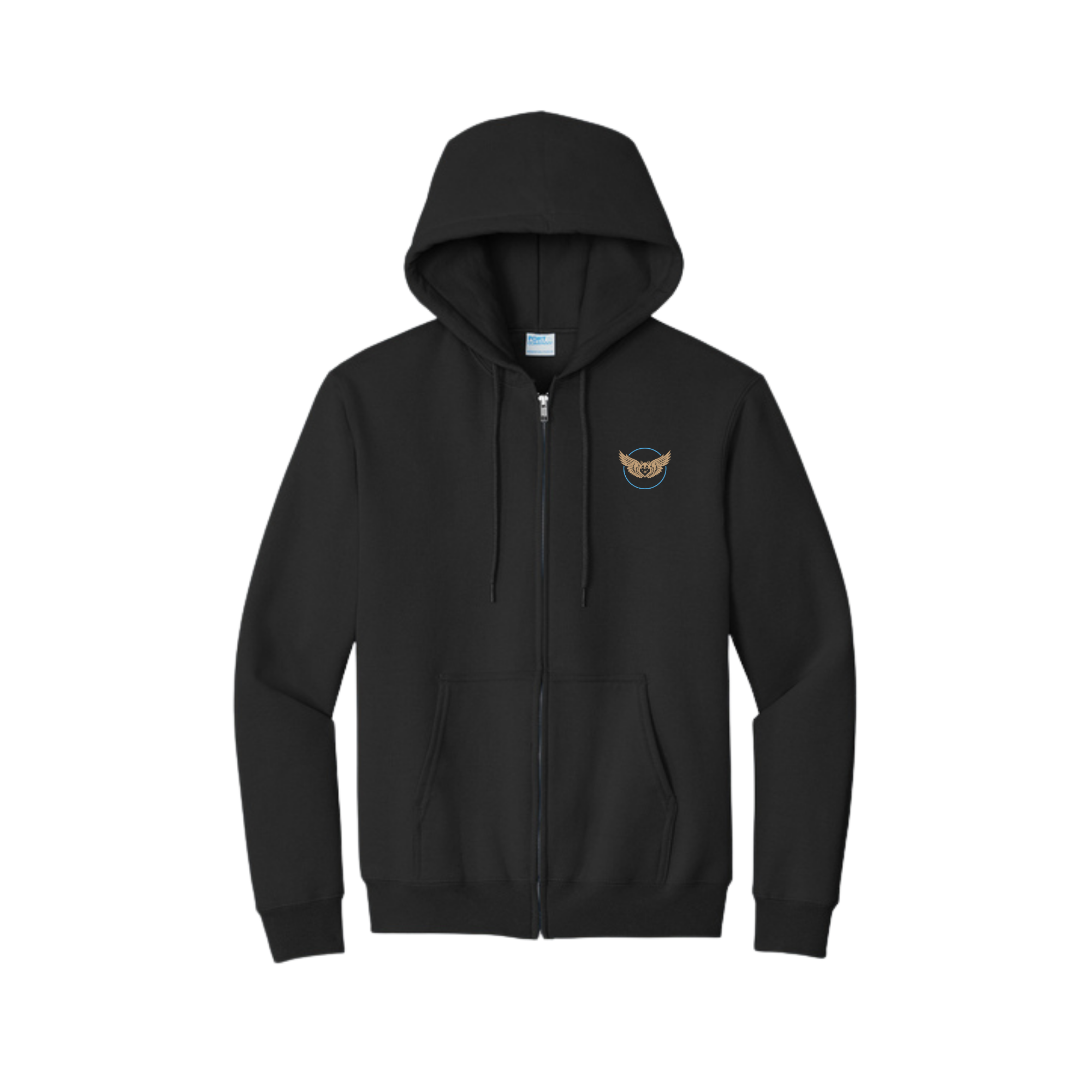 Port & Co™ Essential Fleece Full-Zip Hooded Sweatshirt