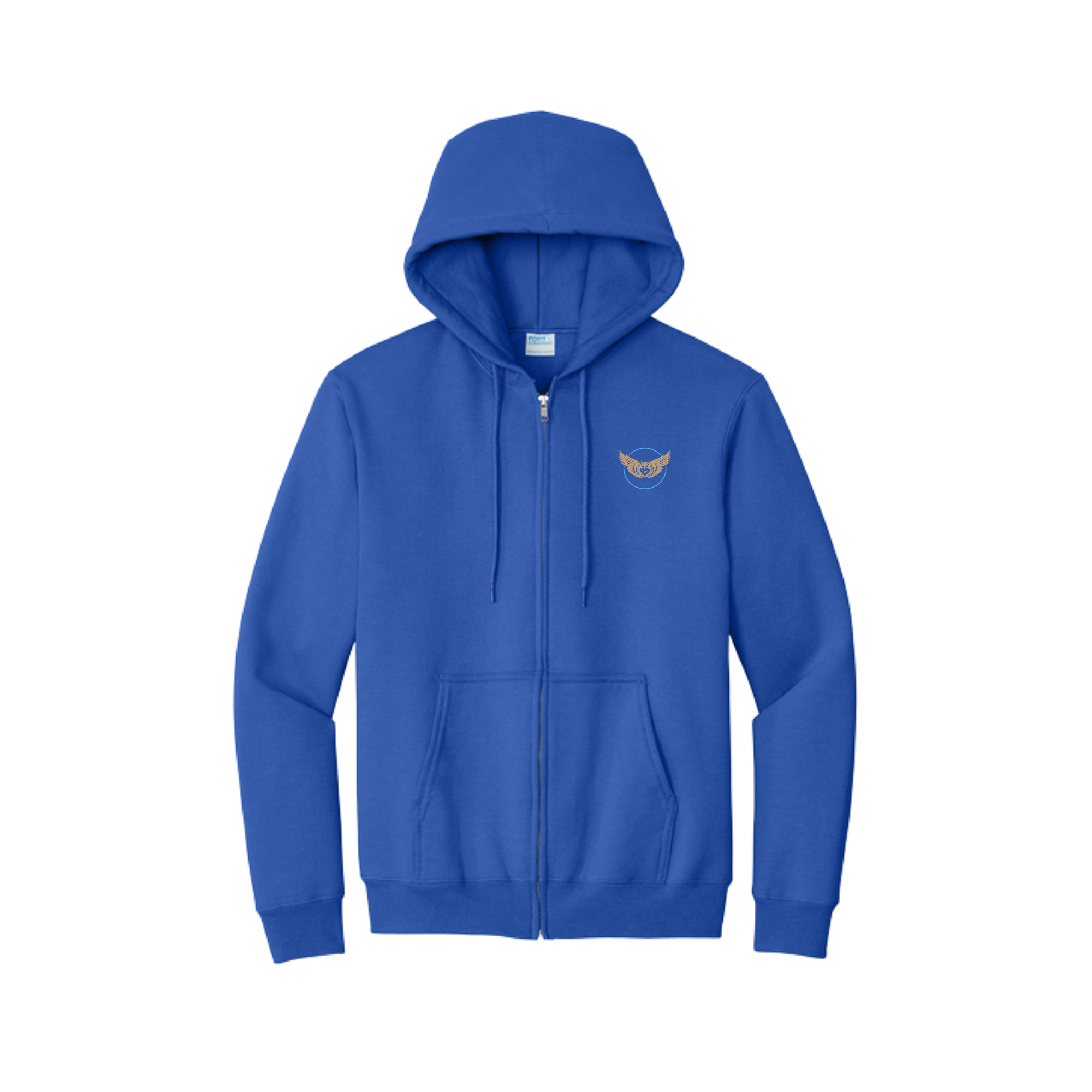 Port & Co™ Essential Fleece Full-Zip Hooded Sweatshirt